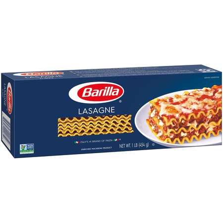 BARILLA Barilla Wavy Lasagna Pasta 16 oz., PK12 1000001810